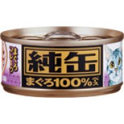 Aixia 純缶 - 吞拿魚碎 70g x 1箱 (48罐) (3箱以上有折扣)
